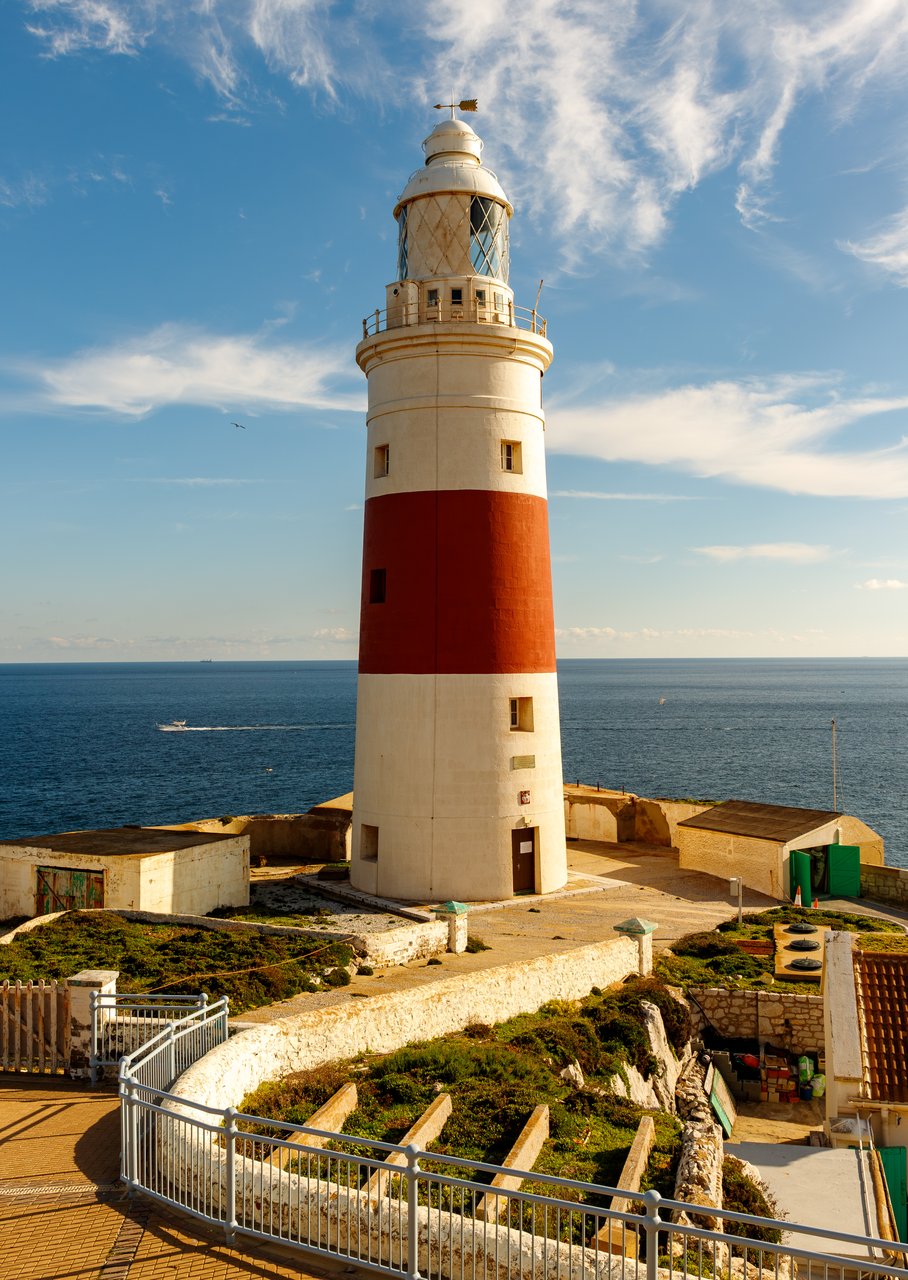 Europa Point Lighthouse, Gibraltar. 2023
